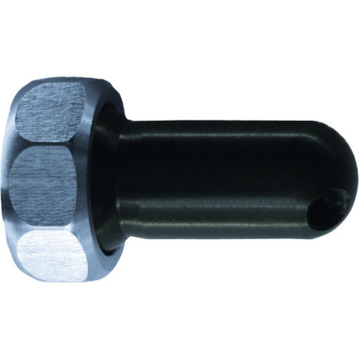 ヒルトライン ステンレス製クーラントホース(1/4ホースシステム)用樹脂製30°丸ノズル Φ3.0×穴数1(アジャストナット入り)(Tcode:1609045)