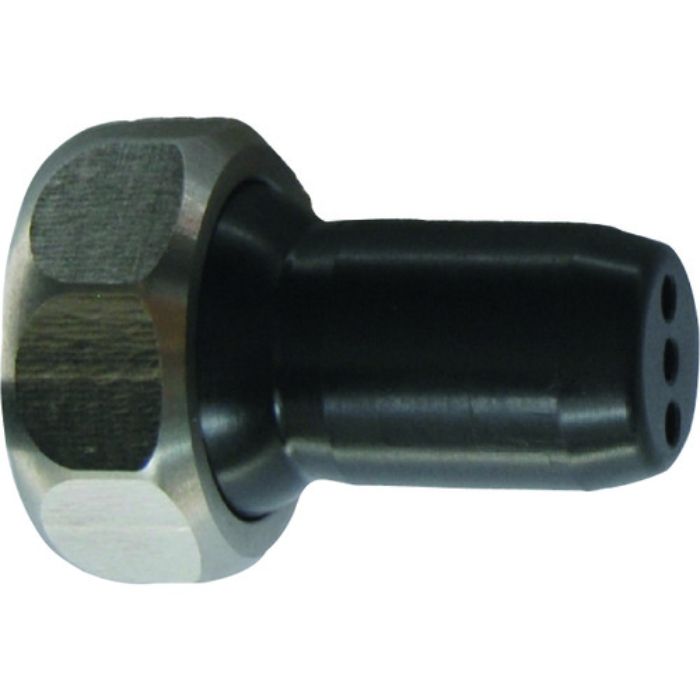 ヒルトライン ステンレス製クーラントホース(1/4ホースシステム)用樹脂製丸ノズル Φ1.6×穴数3(アジャストナット入り)(Tcode:1609043)