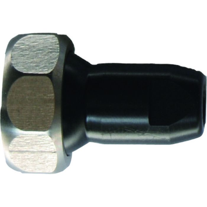 ヒルトライン ステンレス製クーラントホース(1/4ホースシステム)用樹脂製丸ノズル Φ5.0×穴数1(アジャストナット入り)(Tcode:1609042)