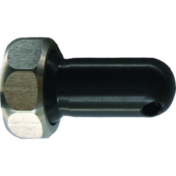 ヒルトライン ステンレス製クーラントホース(1/4ホースシステム)用樹脂製60°丸ノズル Φ3.0×穴数1(アジャストナット入り)(Tcode:1609046)