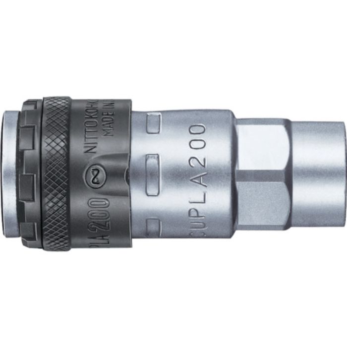 日東 ロックカプラ200(おねじ取付用ソケット) 相手側取付サイズR1/4(78576)(Tcode:1134027)