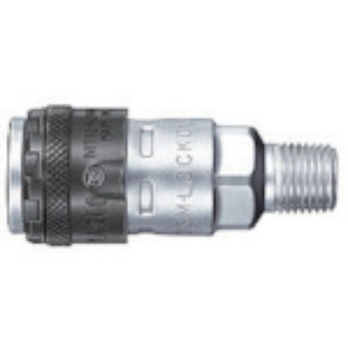 日東 ロックカプラ200(めねじ取付用ソケット) 相手側取付サイズRc1/2(78575)(Tcode:1134078)