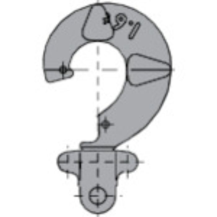 KITO キトーレバーブロックL5形 LB016用部品 上フック組 造船用(Tcode:3264963)