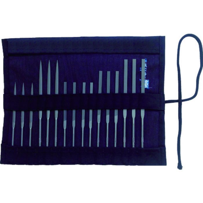 Vallorbe LA2401-2402 精密ヤスリ16本セット 専用布ケース付(Tcode:7769342)