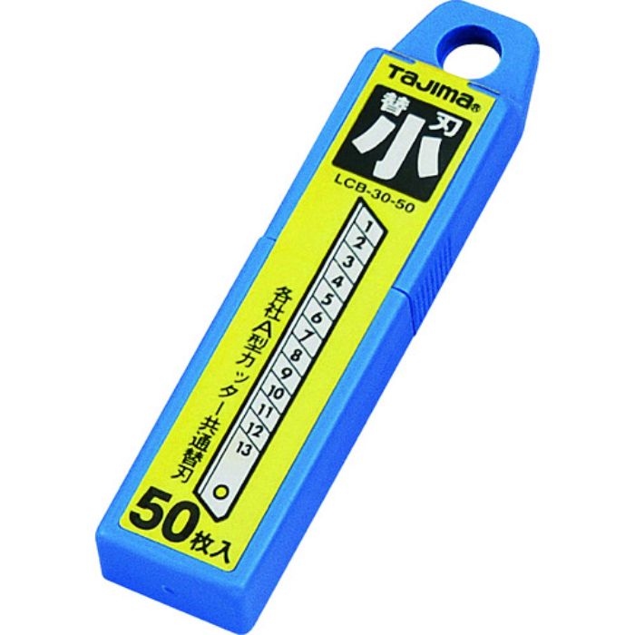 タジマ カッター替刃 小(A型カッター用替刃)50枚入(Tcode:3771750)