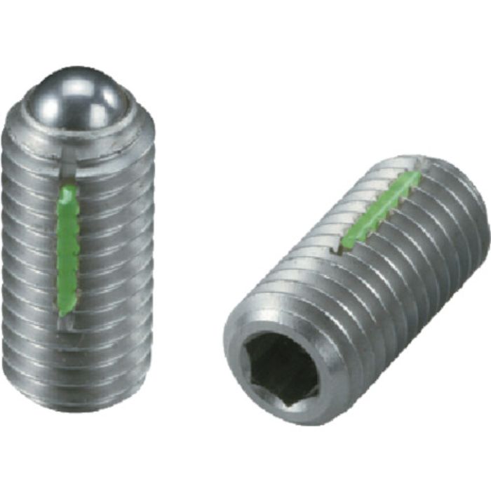 kipp 六角穴ボールプランジャー ねじ径M4×0.70(Tcode:8057541)