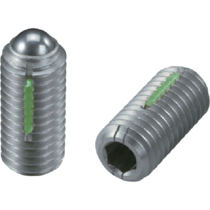 kipp 六角穴ボールプランジャー ねじ径M8×1.25(Tcode:8057563)