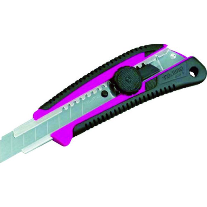 タジマ カッターナイフ ネジプロ グリーL マゼンタ クリアケース入(Tcode:8134876)