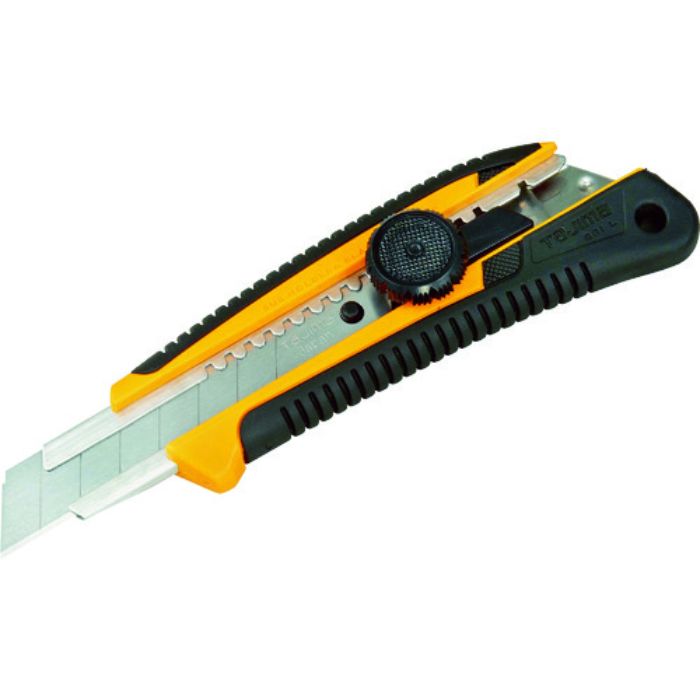 タジマ カッターナイフ ネジプロ グリーL オレンジ クリアケース入(Tcode:8134877)