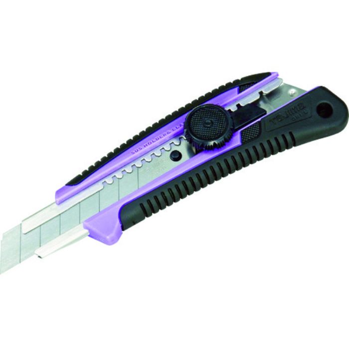 タジマ カッターナイフ ネジプロ グリーL バイオレット クリアケース入(Tcode:8134878)