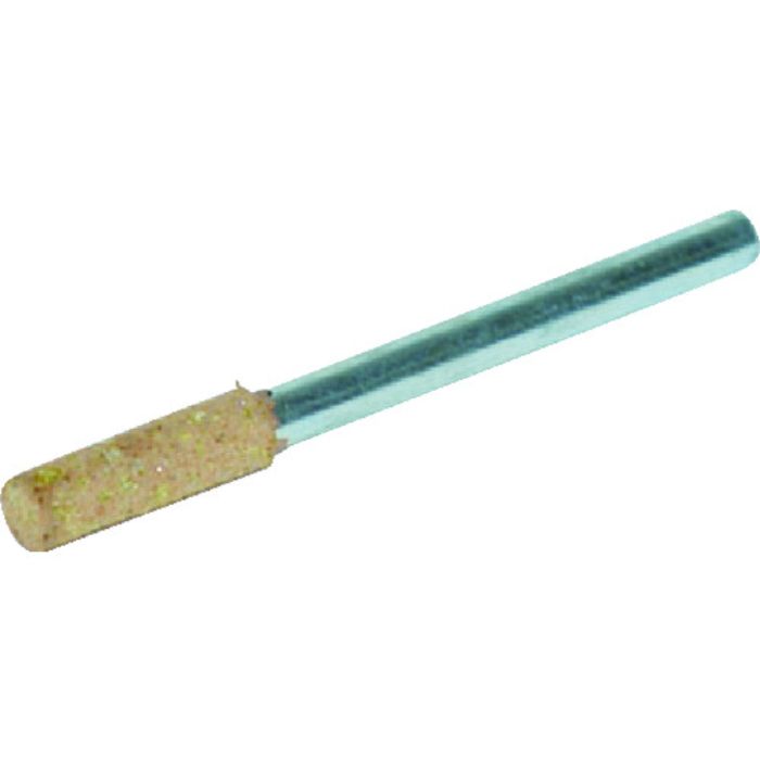 TRUSCO ステンチタン焼入鋼用超高耐久ゴム軸付砥石Φ4幅13軸3 #80(Tcode:8189608)