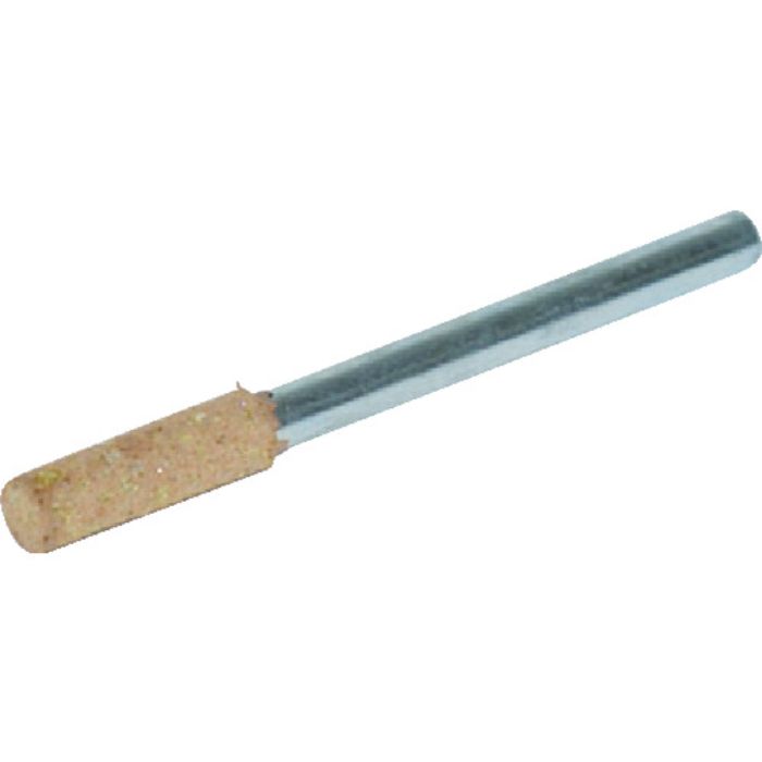 TRUSCO ステンチタン焼入鋼用超高耐久ゴム軸付砥石Φ10幅20軸3 #80(Tcode:8189611)