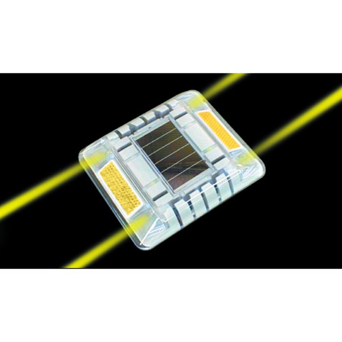 キャットアイ ルミナスアイ・マイティ ソーラー式点滅 両面 黄(Tcode:4174861)