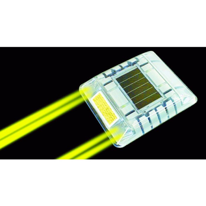 キャットアイ ルミナスアイ・マイティ ソーラー式点滅 片面 黄(Tcode:4174879)