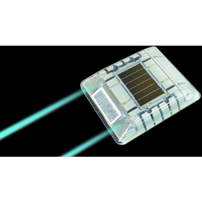 キャットアイ ルミナスアイ・マイティ ソーラー式点滅 片面 青(Tcode:7520221)