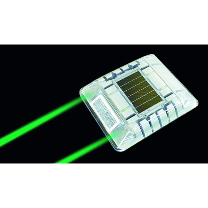 キャットアイ ルミナスアイ・マイティ ソーラー式点滅 片面 緑(Tcode:7520239)