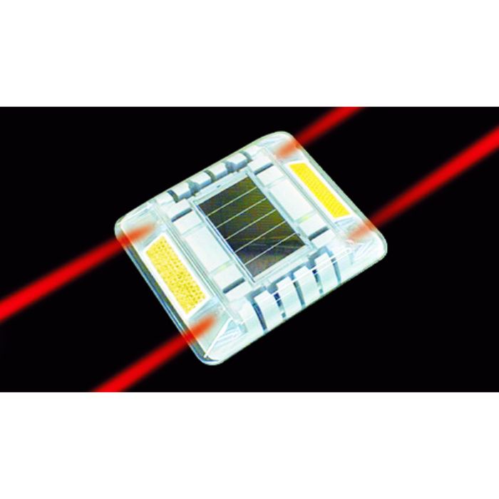 キャットアイ ルミナスアイ・マイティ ソーラー式点滅 両面 赤(Tcode:4174887)