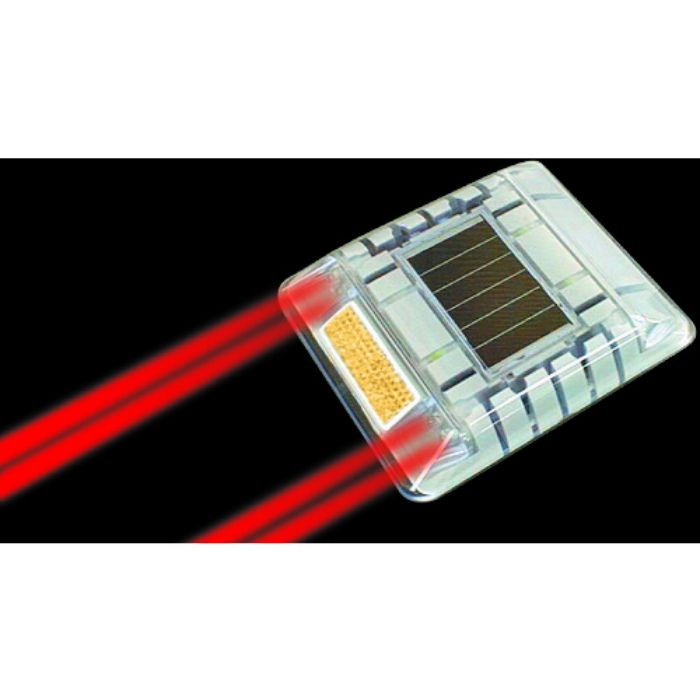 キャットアイ ルミナスアイ・マイティ ソーラー式点滅 片面 赤(Tcode:4174895)