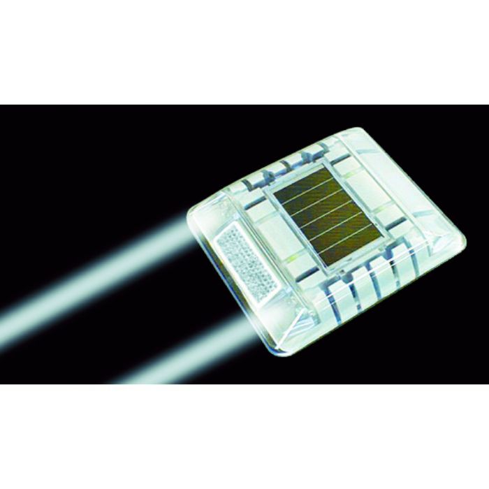 キャットアイ ルミナスアイ・マイティ ソーラー式点滅 片面 白(Tcode:7520247)