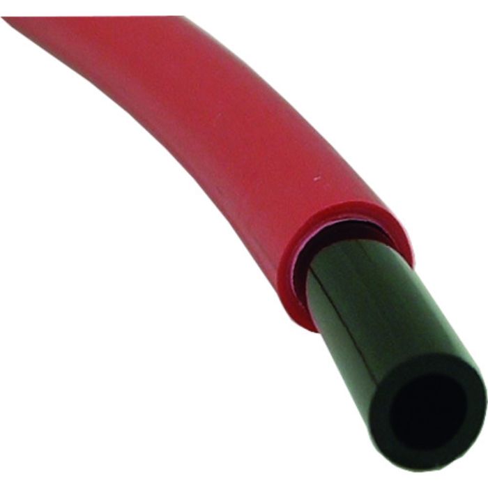 チヨダ エルフレックス スパッタ防止用二重管チューブ 8mm/20m 赤(Tcode:1674743)