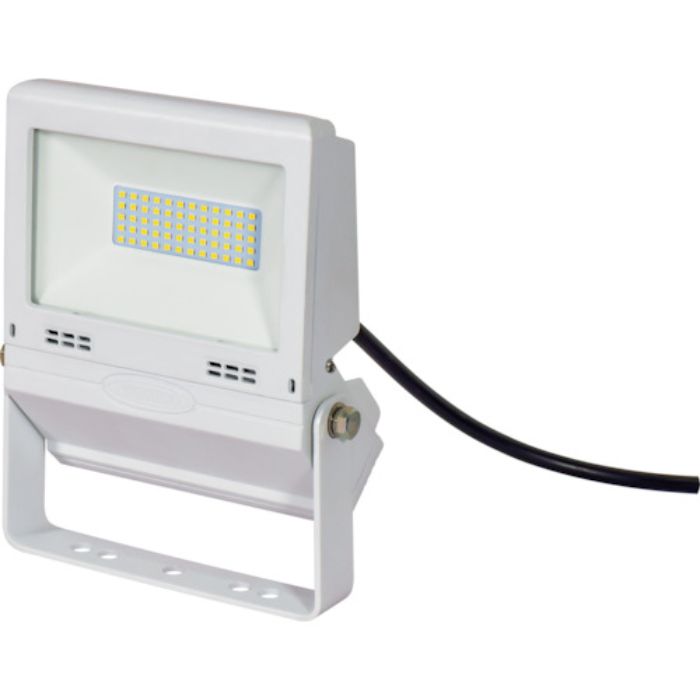 NICHIDO LED投光器 常設用フラットライト20W 白(Tcode:3329505)