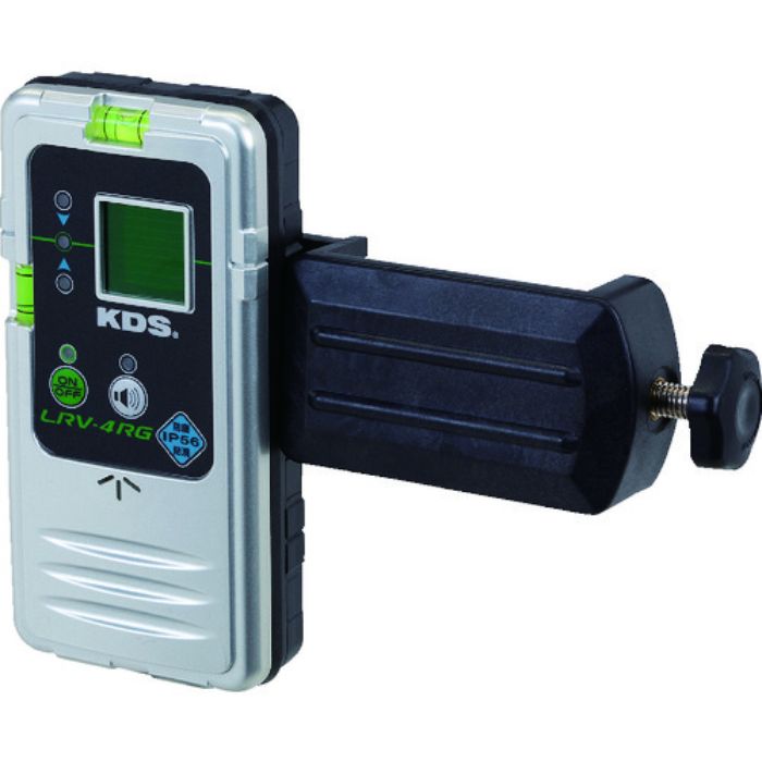 KDS レーザー墨出器用受光器 防滴レーザーレシーバーリアルグリーン(LRV-4RG)(Tcode:7798130)