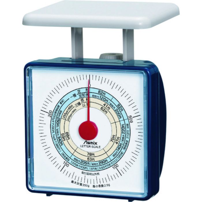 アスカ レタースケール 秤量250G【郵便料金改定による仕様変更あり】(Tcode:1386841)