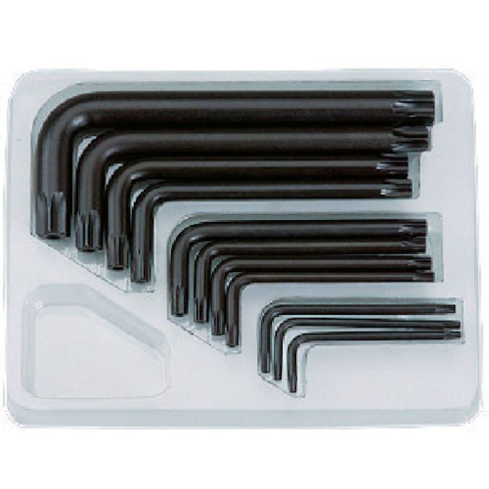 KTC T型いじり止めトルクスLハンドルレンチセット[11本組](Tcode:8070202)