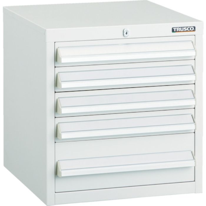 TRUSCO LVR型キャビネット 392X412XH420 引出5段 W(Tcode:4652304)