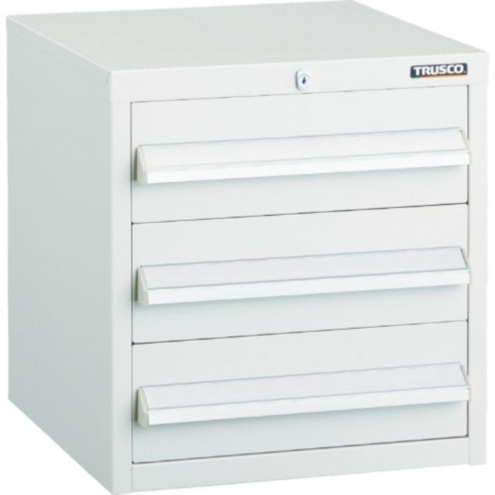 TRUSCO LVR型キャビネット 392X412XH420 引出3段 W(Tcode:4652321)