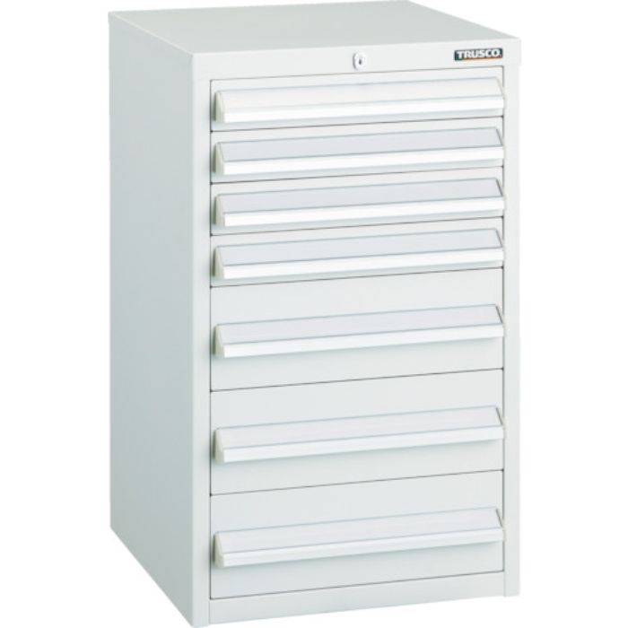 TRUSCO LVR型キャビネット 392X412XH660 引出7段 W(Tcode:4652380)