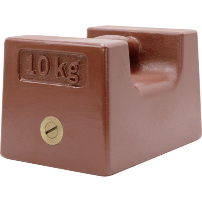 TRUSCO M1級 鋳鉄製枕型分銅 10kg(Tcode:2073021)