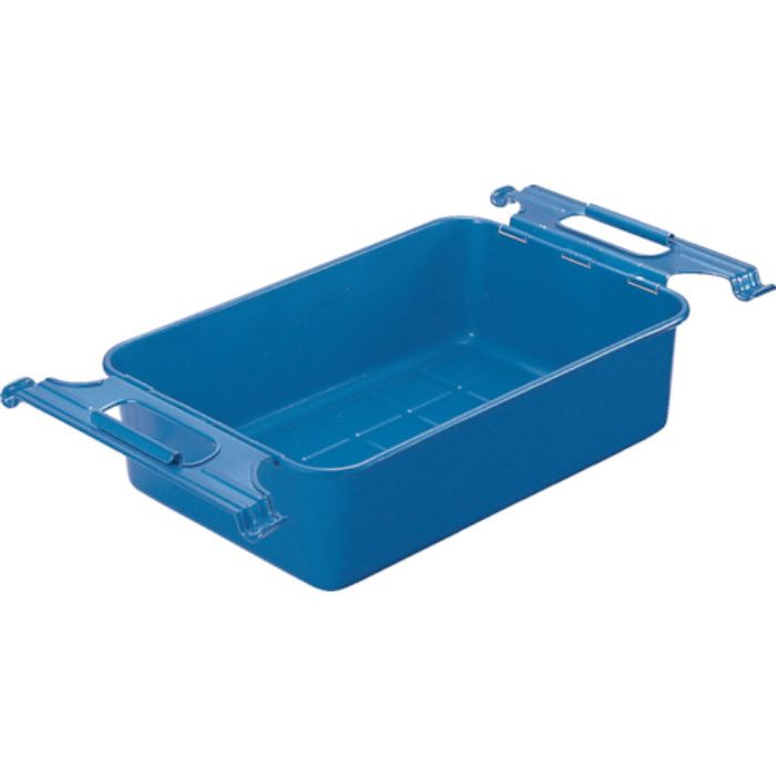 TRUSCO 取手付パーツBOX 有効内寸360X245X118 青(Tcode:5072263)