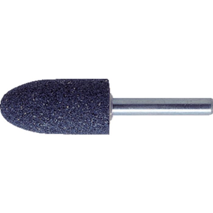 TRUSCO 軸付砥石A 砲弾型 Φ25X幅38X軸6 #36 1箱(PK)5本(Tcode:1267477)