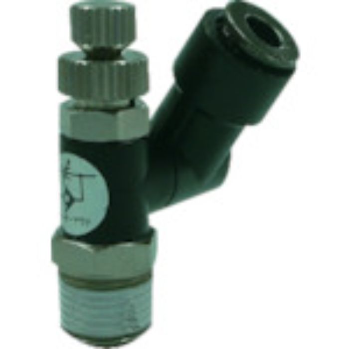 チヨダ ミニスピードコントローラβ メーターアウト 6mm・R1/8(Tcode:8082380)