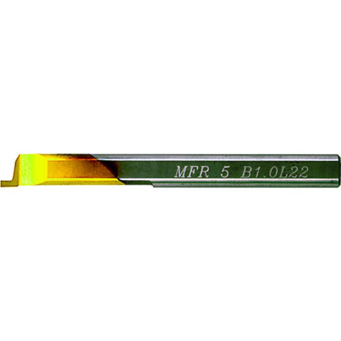 NOGA 超硬ソリッドバー タイニーツール・端面溝入れ シャンク径5mm 端面幅1.00mm(Tcode:3547108)