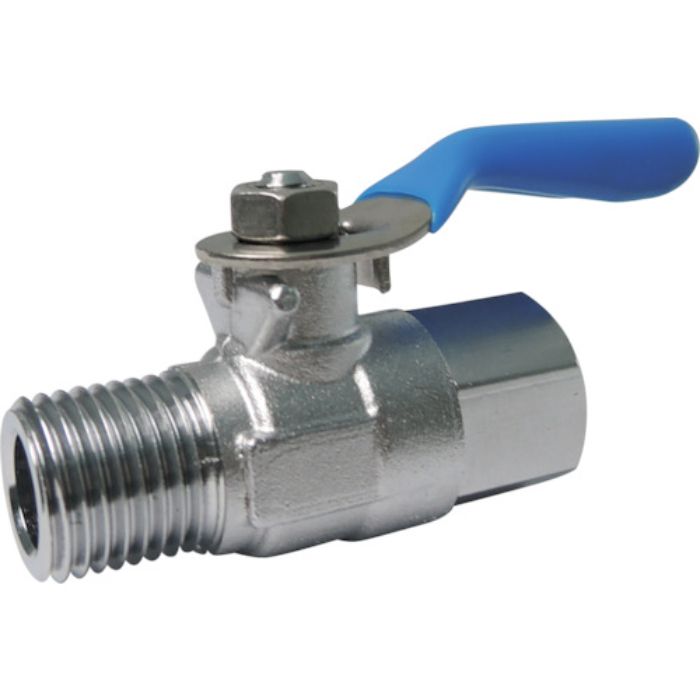 TRUSCO ミニボールバルブ 外×内ねじ型 R1/8×Rc1/8(Tcode:5603207)