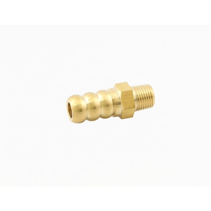 ASOH 水口ホースニップル(丸型) PT1/8×Φ11(Tcode:5156467)