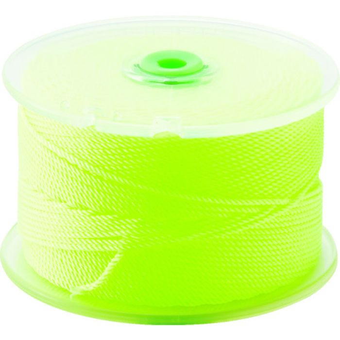 TRUSCO 蛍光水糸マルミエ 極太 120m イエロー(Tcode:1146029)