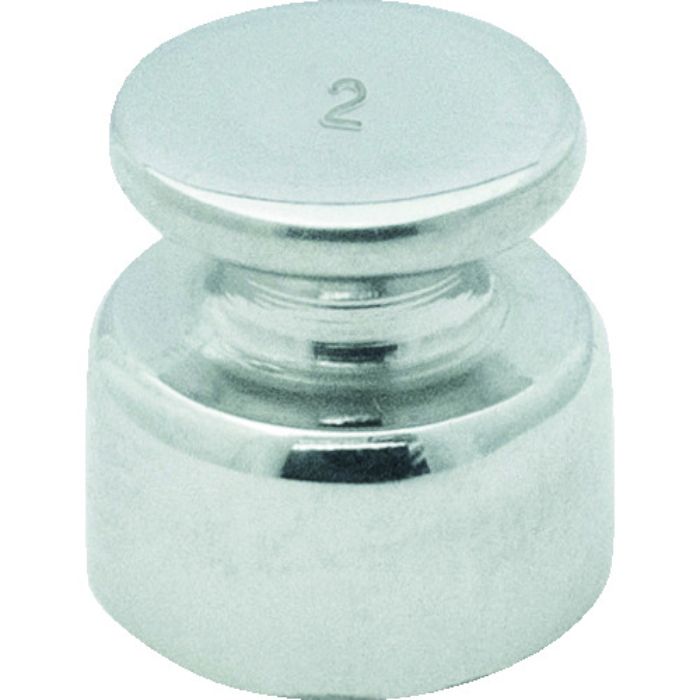 TRUSCO OIML 円筒分銅 F1級 2g(Tcode:2076114)