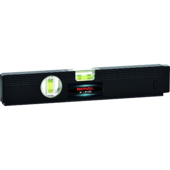 マーベル 水平器 ライトレベル 長さ300×高さ53×厚さ19.5mm(Tcode:1955570)