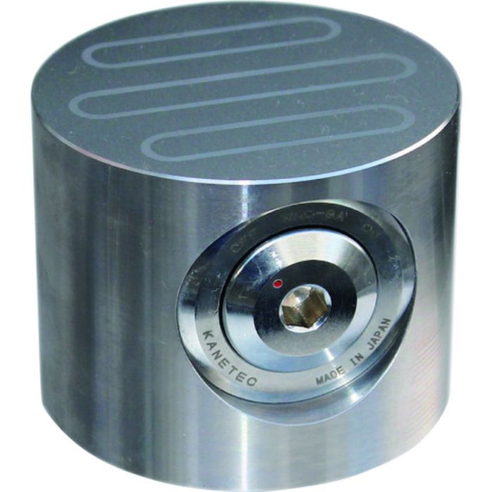 カネテック 一面吸着丸形永磁ミニチャック 上面吸着力500N(Tcode:1492662)