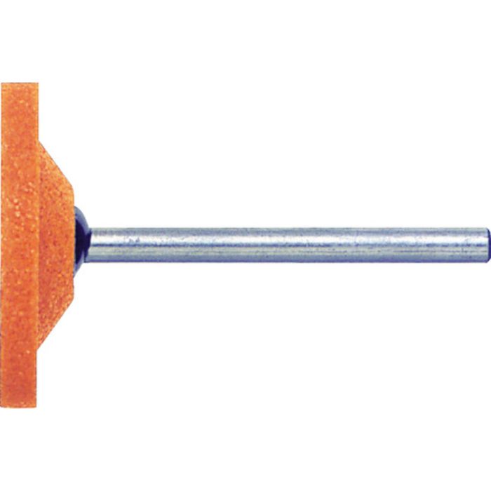 TRUSCO 軸付砥石WA 平型 Φ25X幅3X軸3 #60 10本入(Tcode:1266683)