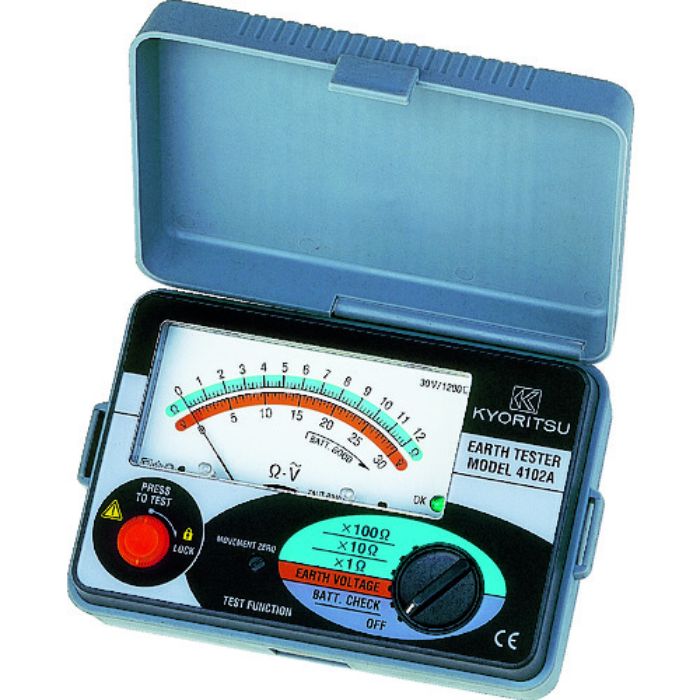 KYORITSU 4102A アナログ接地抵抗計(ソフトケース)(Tcode:3375773)