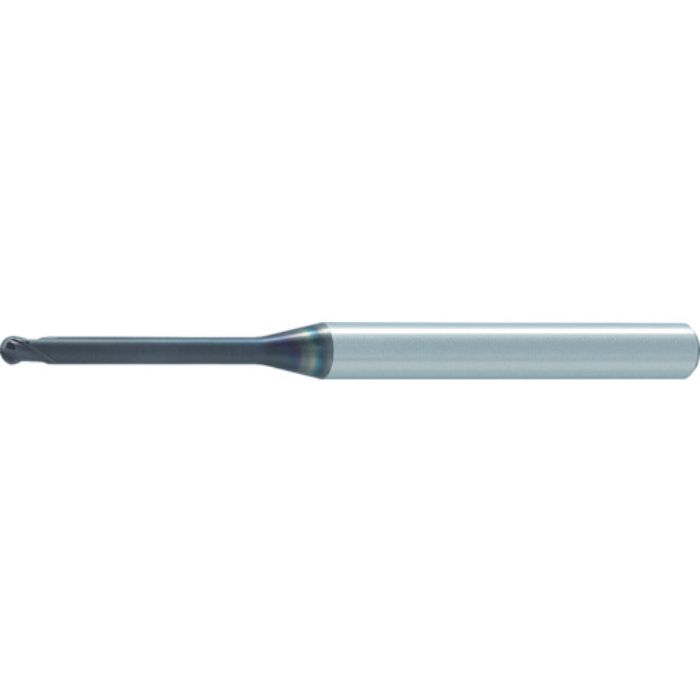 三菱 2枚刃エムエスプラスロングネック 超硬ボールエンドミル1mm