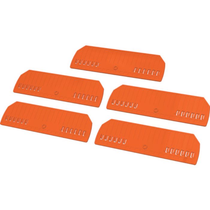 TRUSCO 樹脂台車 カルティオ(新型)用荷物落下防止柵セット(5個入り)(Tcode:5584738)