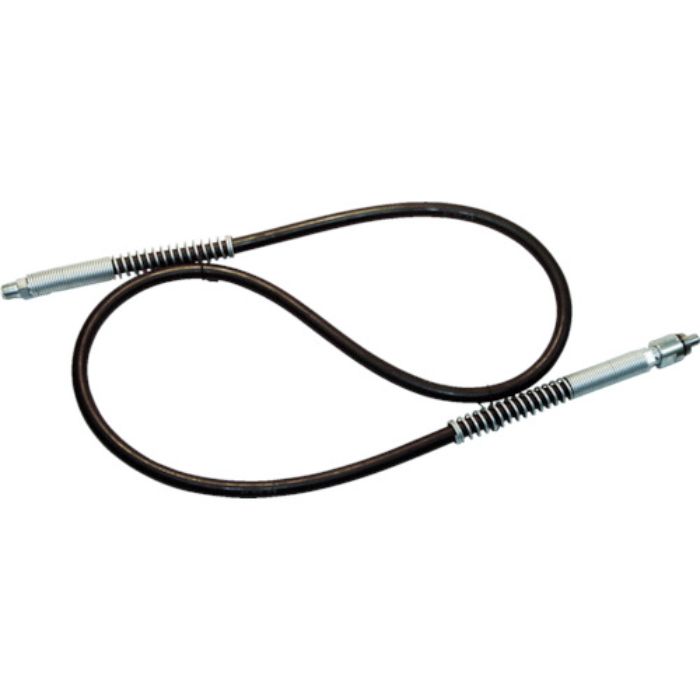 MASADA 油圧ポンプ用ゴムホース 2M PT3/8(ポンプ側・シリンダ側)(Tcode:3956555)