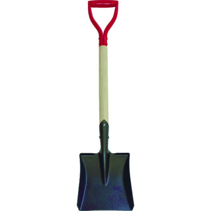 TRUSCO 木柄ミニショベルエコノミータイプ 角形 全長830mm(Tcode:8557815)