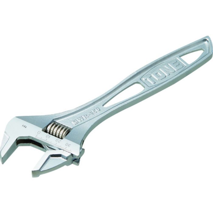 TONE ハイパーウォームモンキレンチ(目盛付) 全長200mm(Tcode:2396293)