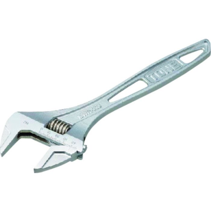 TONE ハイパーウォームモンキレンチ(目盛付) 全長250mm(Tcode:2179241)